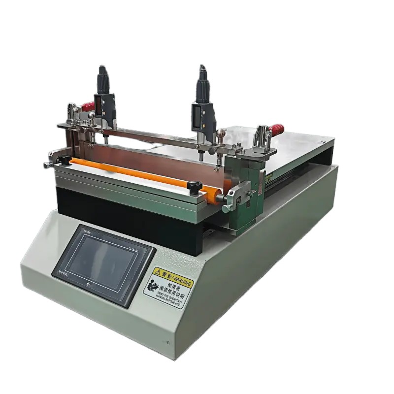 Optional Coating Head Small Machine for Sheet Material with UV Lamps